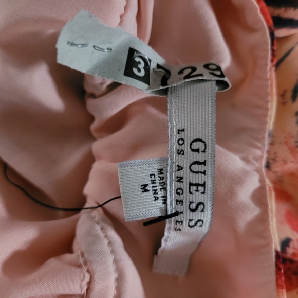 Guess Halter Dress Floral Multi Sz M - Picture 7 of 10